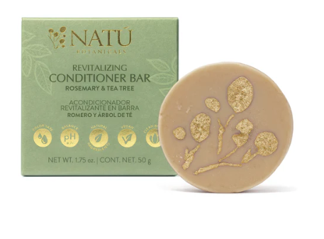 Revitalizing Conditioner Bar – Rosemary & Tea Tree